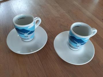 EXPRESSO TASJES + ONDERBORDJES "ONGEBRUIKT" beschikbaar voor biedingen