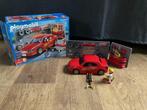 Playmobil auto met garage, Complete set, Gebruikt, Ophalen of Verzenden