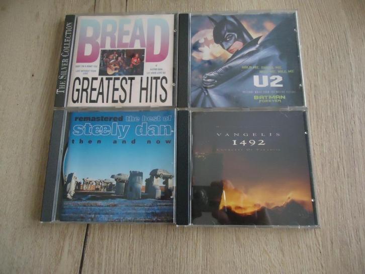 Lot 7 met 4 CD "Bruce Springsteen, Bread, Steely Dan, U2, Cd's en Dvd's, Cd's | Pop, Gebruikt, Ophalen of Verzenden