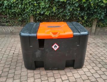 Mobiele Brandstoftank 400 Liter Diesel Mazout Met Pomp 12V  beschikbaar voor biedingen