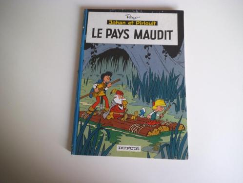 Johan & Pirlouit Le pays maudit 1966, Boeken, Stripverhalen, Gelezen, Eén stripboek, Ophalen of Verzenden