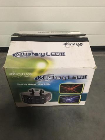JB Systems Mystery LED, Enlèvement, Comme neuf, Lumières, Commande sonore