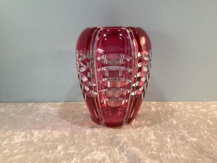 Vaasje Val Saint Lambert. VSL023/Da., Antiek en Kunst, Antiek | Vazen, Ophalen