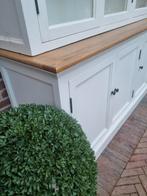 Eiken buffetkast/vitrinekast GRATIS LEVERING, Huis en Inrichting, Ophalen of Verzenden, Zo goed als nieuw