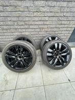 BMW breedset velgen E90,E91,E92 17 inch zwart, 17 pouces, Jante(s), Véhicule de tourisme, Pneus été