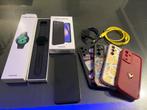Samsung A54 5G + 5 coques + Galaxy Watch 4 + câble comme New, Ophalen, Zo goed als nieuw