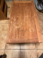 Industriële salontafel op wielen, Huis en Inrichting, Ophalen, Zo goed als nieuw