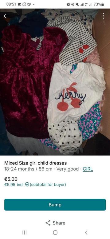 Gratis-3 bags of children clothing/adult beschikbaar voor biedingen