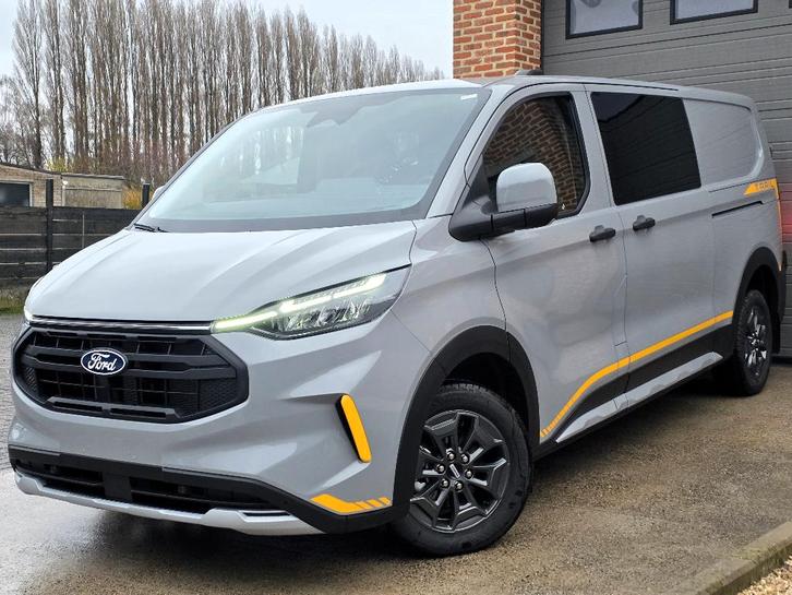 Ford Transit Custom TRAIL 4X4 2025 NIEUW 0KM - DubCab 5Zits, Autos, Camionnettes & Utilitaires, Entreprise, Achat, 4x4, ABS, Caméra de recul