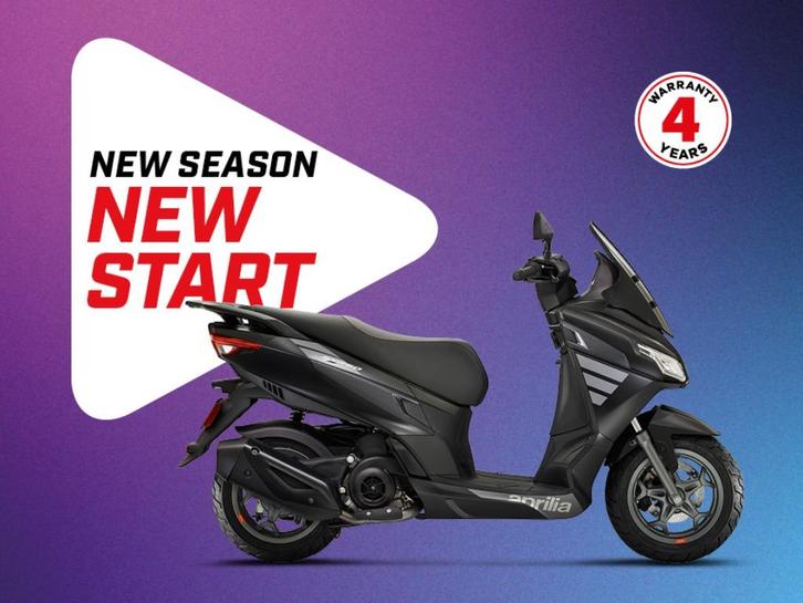 Aprilia SXR 50cc B klasse met €600 voordeel, Fietsen en Brommers, Scooters | Aprilia, Nieuw, Overige modellen, Klasse B (45 km/u)