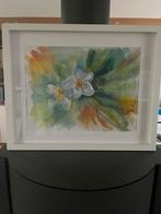 Belle peinture a l’Aquarelle avec signature de l’artiste, Ophalen