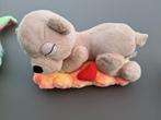 slapende beer knuffel, Enfants & Bébés, Jouets | Peluches, Enlèvement ou Envoi, Comme neuf, Ours