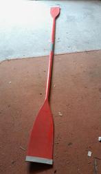 Dubbele houten peddel, Ophalen