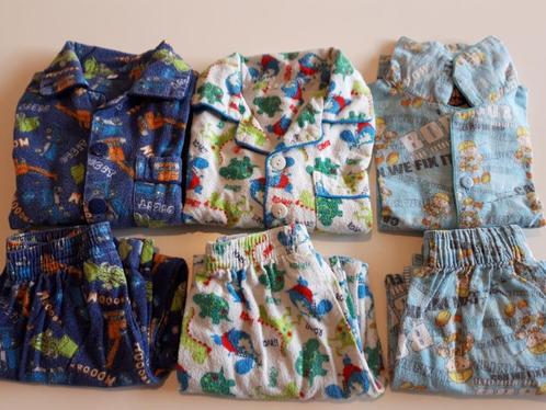 3 warme winterpyjama's - Maat 92, Kinderen en Baby's, Kinderkleding | Maat 92, Gebruikt, Jongen, Nacht- of Onderkleding, Ophalen of Verzenden