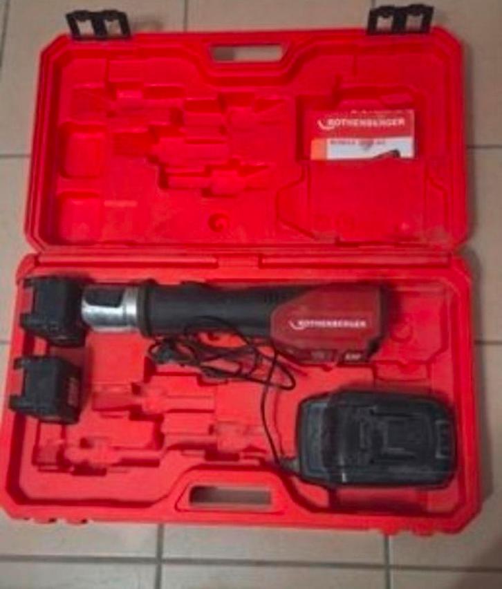 sertisseuse électro-hydraulique Rothenberger ROMAX 3000, Bricolage & Construction, Outillage | Foreuses, Enlèvement ou Envoi