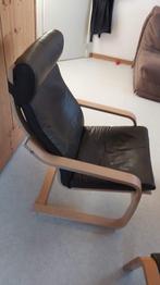 fauteuil relax ikea Poang, Maison & Meubles, Moins de 75 cm, Enlèvement, Utilisé, 50 à 75 cm
