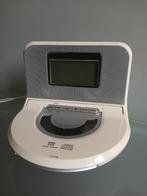 Vintage Philips space age wekkerradio met CD-speler., Ophalen, Gebruikt, Philips