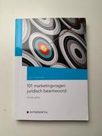 101 marketingvragen juridisch beantwoord (vierde editie), Ophalen of Verzenden, Nederlands, Tom Heremans