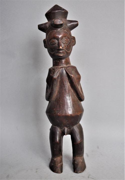 Middelgroot beeld van de YAKA, DR Congo, 1960-70, Antiek en Kunst, Kunst | Niet-Westerse kunst, Ophalen of Verzenden
