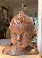 Buste enfant plâtre J. Zomers, Antiquités & Art