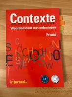 Contexte - woordenschat met oefeningen (Frans), Frans, Ophalen of Verzenden, Zo goed als nieuw