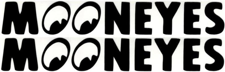 Mooneyes sticker set #9, Motoren, Accessoires | Stickers, Verzenden