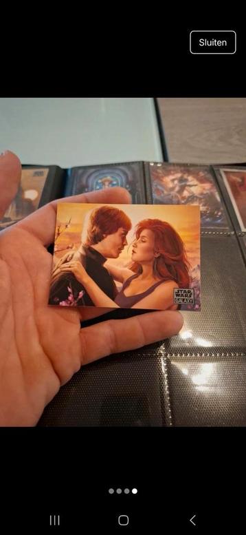 Carte de la série 7 de la série Star Wars Galaxy 2012, Enlèvement ou Envoi