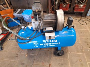 compresseur welco professional 100/400 beschikbaar voor biedingen