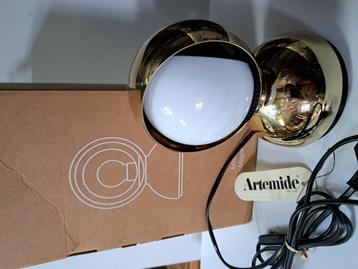 Artimide - Eclisse goudkleurige tafellamp NIEUW, Enlèvement, Neuf