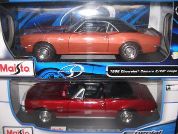chevrolet & dodge modelauto's op 1/18 beschikbaar voor biedingen