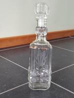 Carafe ancienne cristal + bouchon., Antiquités & Art, Enlèvement