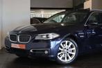 BMW 5 Serie 520 520d Touring Luxury Line Navi CruiseC ZetelV, Automaat, 4 cilinders, Blauw, Bedrijf