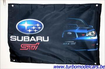 Vlag SUBARU STI 60X90cm polyester banner