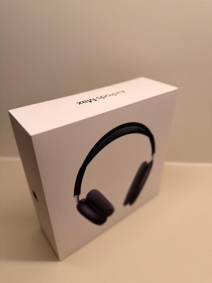 Apple Airpods Max Zwart - sealed ! + extra's, Audio, Tv en Foto, Hoofdtelefoons, Nieuw, Over oor (circumaural), Overige merken