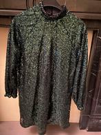 Donkergroen glitterjurkje maat S NIEUW, H&M, Nieuw, Ophalen of Verzenden, Maat 36 (S)