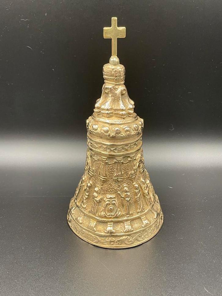 Bronzen 19de eeuws Sanctusbel, Antiek en Kunst, Antiek | Brons en Koper, Brons, Ophalen of Verzenden