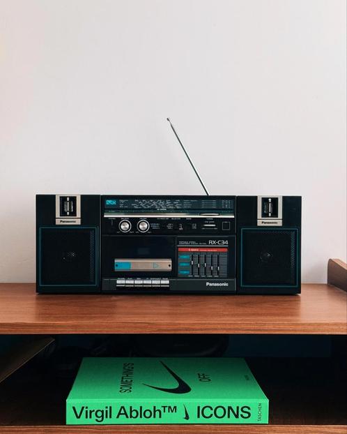 Panasonic RX-C34 vintage wifi  radio –Chromecast ingebouwd, Audio, Tv en Foto, Radio's, Zo goed als nieuw, Radio, Ophalen of Verzenden
