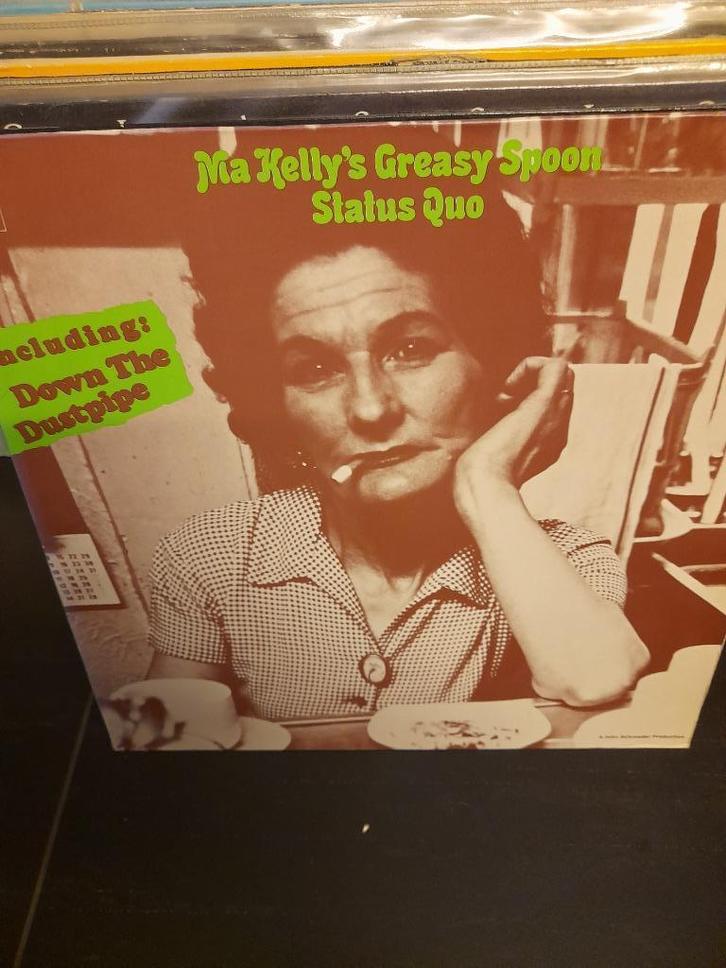 lp - status quo - ma kelly's greasy spoon - vak 3, Cd's en Dvd's, Vinyl | Hardrock en Metal, Gebruikt, Ophalen of Verzenden