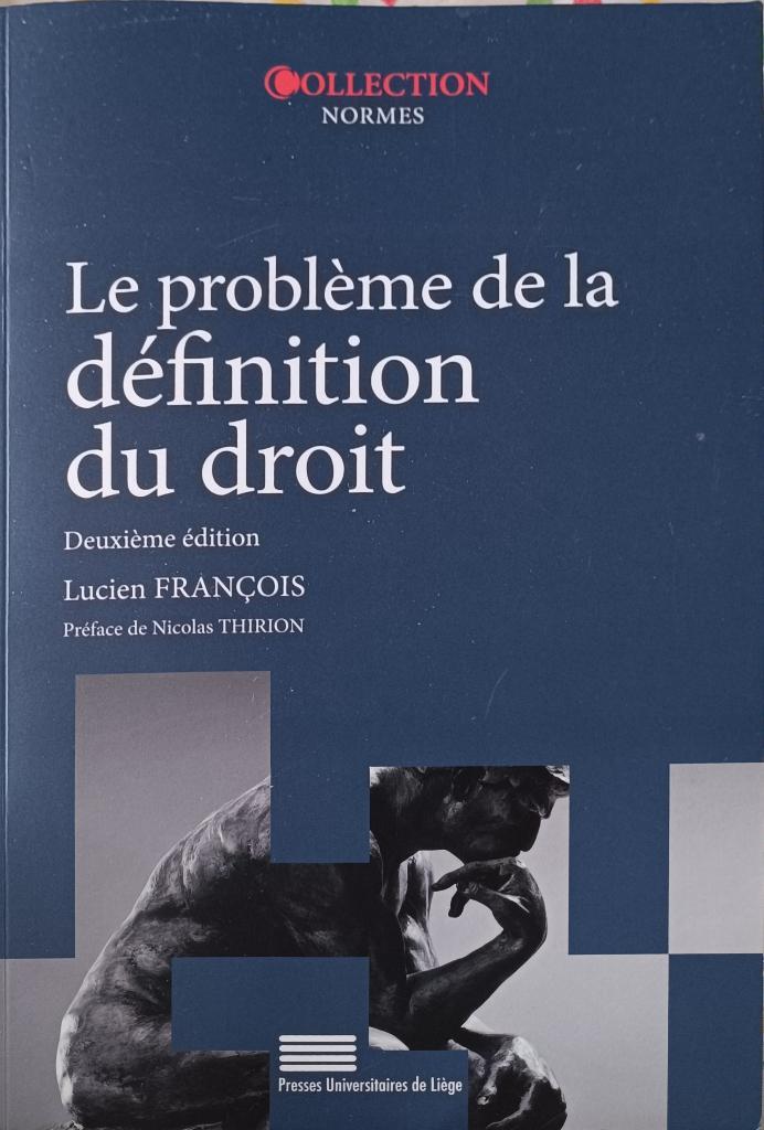 Problème de la définition du droit (deuxième édition), Livres, Philosophie, Utilisé, Logique ou Philosophie des sciences, Enlèvement ou Envoi