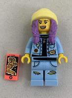 Lego Parker L Jackson Scared Hidden Side Minifig Minifigure, Gebruikt, Ophalen of Verzenden, Lego