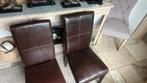 Gratis stoelen., Ophalen, Gebruikt, Twee, Bruin