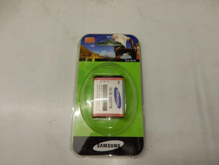 jw0656: Samsung Li-ion batt lithium pack SLB-0837B  3.7V 800, Audio, Tv en Foto, Accu's en Batterijen, Nieuw, Ophalen of Verzenden