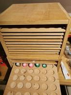 Opbergbox voor capsules, champagne cava..., Hobby en Vrije tijd, Ophalen, Zo goed als nieuw