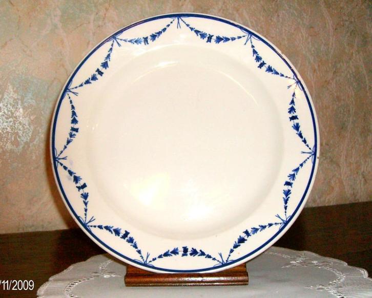 1ANC. ASSIETTE "Faïence " BUCA - BOCH LUXEMB. IMPECCABLE, Antiek en Kunst, Antiek | Wandborden en Tegels, Ophalen