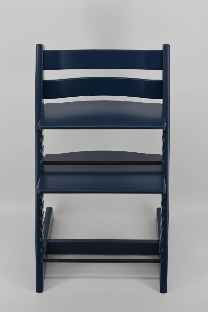 Stokke Tripp Trapp Midnight Blue – Refurbished nieuw model, Kinderen en Baby's, Kinderstoelen, Gebruikt, Meegroeistoel, Aanschuifbaar