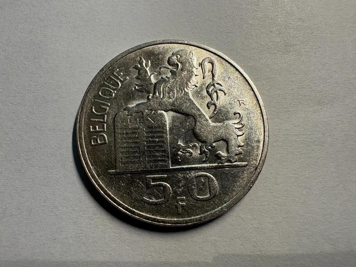 50 Frank Mercurius - 1948 FR (#069#), Postzegels en Munten, Munten | België, Losse munt, Zilver, Zilver, Ophalen of Verzenden