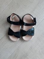 Zwarte sandaaltjes maat 18-19, Kinderen en Baby's, Babykleding | Schoentjes en Sokjes, Ophalen, Schoentjes, Meisje, Zo goed als nieuw