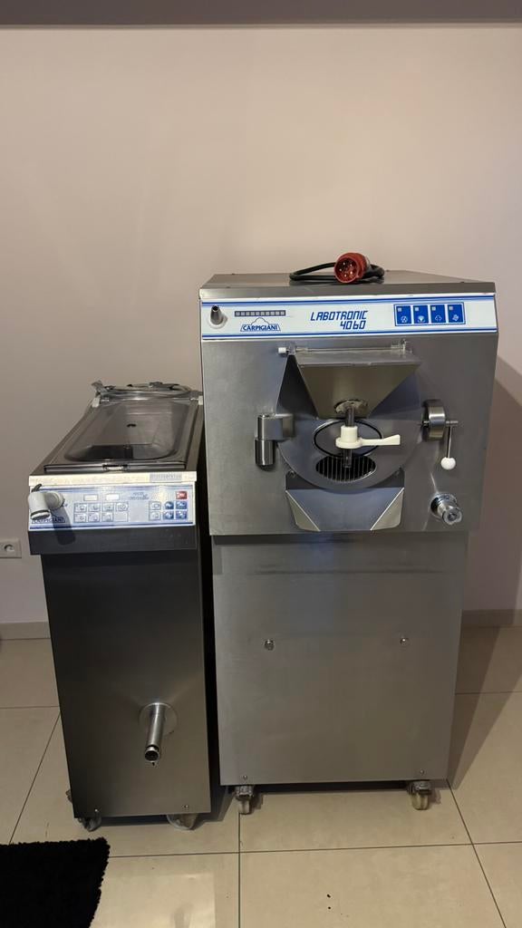 Carpigiani Set: Labotronic 40/60 & Pastomaster 60 tronic, Elektronische apparatuur, IJsmachines, Gebruikt, Ophalen