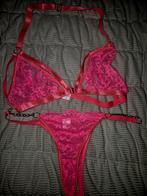Sexy lingerie setje met kettinkjes. Maat M, Verzenden, Setje