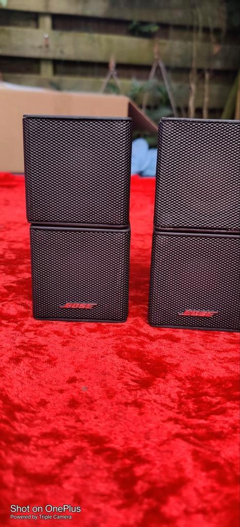 Bose Jewel luidsprekers 2x zwart, Audio, Tv en Foto, Luidsprekerboxen, Zo goed als nieuw, Bose, Ophalen of Verzenden